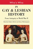 Who's Who in Gay and Lesbian History Vol.1 (eBook, ePUB)