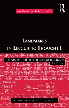 Landmarks In Linguistic Thought Volume I (eBook, PDF) - Harris, Roy; Harris, Roy; Taylor, Talbot