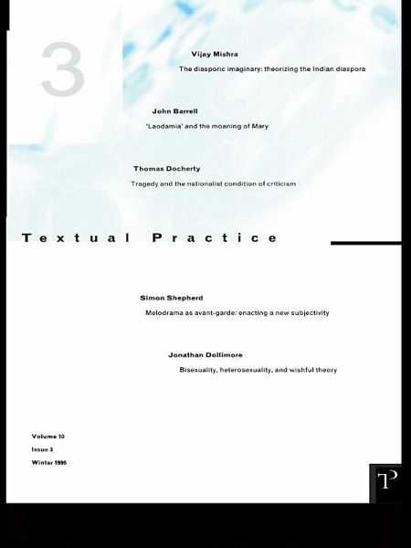 Textual Practice 10.3 (eBook, PDF) Textual Practice 10.3 (eBook, PDF)
