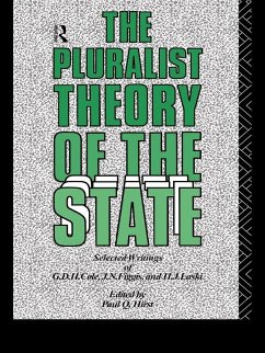 The Pluralist Theory of the State (eBook, ePUB)
