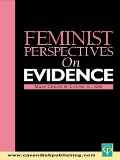 Feminist Perspectives on Evidence (eBook, ePUB) - Childs, Mary; Ellison, Louise