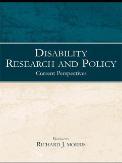 Cover Disability Research and Policy (eBook, ePUB)