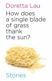 How Does A Single Blade of Grass Thank the Sun? (eBook, ePUB) How Does A Single Blade of Grass Thank the Sun? (eBook, ePUB)
