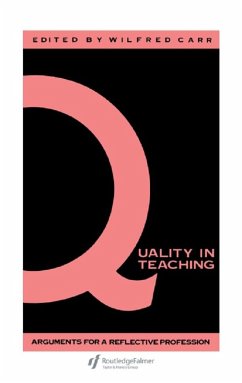 Quality In Teaching (eBook, ePUB)