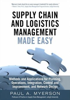 Cover Supply Chain and Logistics Management Made Easy (eBook, PDF)