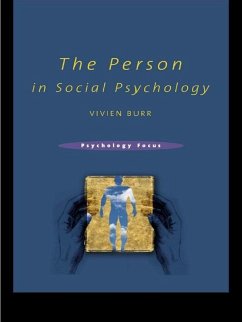 Cover The Person in Social Psychology (eBook, ePUB)