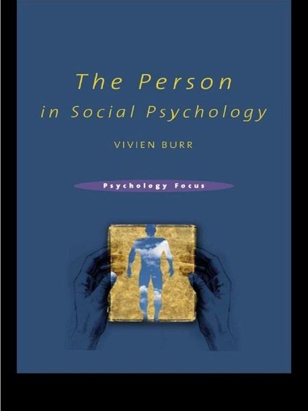 The Person in Social Psychology (eBook, ePUB)