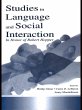 Studies in Language and Social... - Bild 1