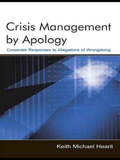 Crisis Management By Apology (eBook, PDF) - Hearit, Keith Michael