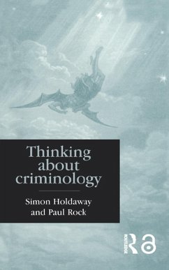 Cover Thinking About Criminology (eBook, PDF)