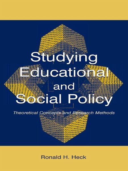 Studying Educational and Social Policy (eBook, PDF)