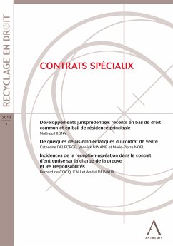 Contrats spéciaux (eBook, ePUB) - Collectif