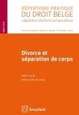 Divorce et séparation de corps (eBook, ePUB)