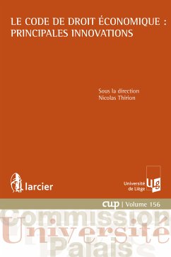 Le Code de droit économique : principales innovations (eBook, ePUB)