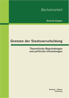 Cover Grenzen der Staatsverschuldung: Theoretische Begründungen und politische Umsetzungen (eBook, PDF)