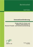 Innovationsförderung: Fördermittel für kleine und mittlere Unternehmen im Bereich Produkt- und Verfahrensentwicklung (eBook, PDF)