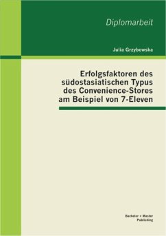 Erfolgsfaktoren des südostasiatischen Typus des Convenience-Stores am Beispiel von 7-Eleven (eBook, PDF) - Grzybowska, Julia