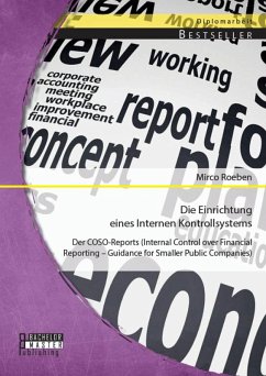 Cover Die Einrichtung eines Internen Kontrollsystems: Der COSO-Reports (Internal Control over Financial Reporting - Guidance for Smaller Public Companies) (eBook, PDF)