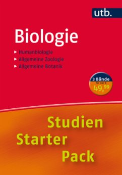 Studien-Starter-Pack Biologie, 3 Bde. - Zrzavý, Jan;Burda, Hynek;Heß, Dieter