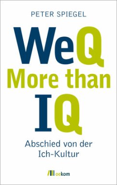 WeQ - More than IQ - Spiegel, Peter