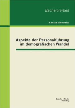 Cover Aspekte der Personalführung im demografischen Wandel (eBook, PDF)