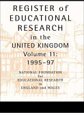 Register of Educational Research in the United Kingdom (eBook, PDF) Register of Educational Research in the United Kingdom (eBook, PDF)