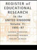 Register of Educational Research in the United Kingdom (eBook, PDF)
