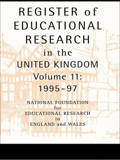 Cover Register of Educational Research in the United Kingdom (eBook, PDF)