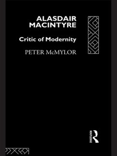 Alasdair MacIntyre (eBook, PDF) - McMylor, Peter