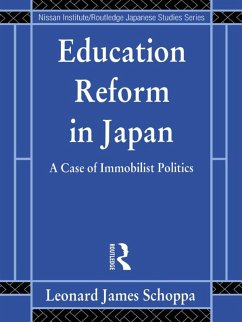 Cover Education Reform in Japan (eBook, ePUB)