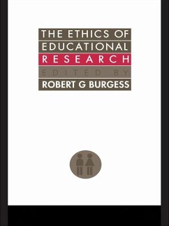 The Ethics Of Educational Research (eBook, PDF)