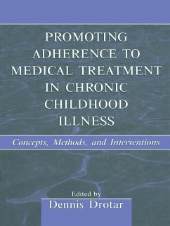 Cover Promoting Adherence to Medical Treatment in Chronic Childhood Illness (eBook, ePUB)