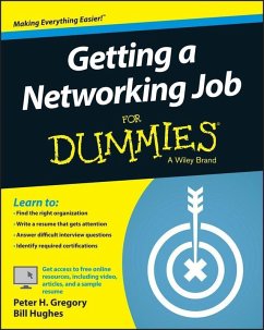 Getting a Networking Job For Dummies (eBook, PDF) - Gregory, Peter H.; Hughes, Bill