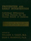 Prevention And Early Intervention (eBook, PDF)