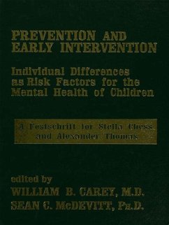 Cover Prevention And Early Intervention (eBook, PDF)