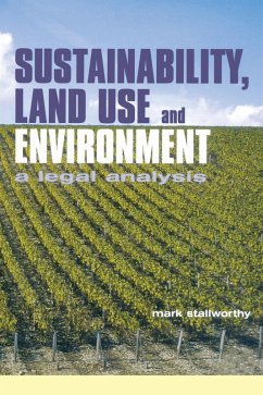 Cover Sustainability Land Use and the Environment (eBook, ePUB)