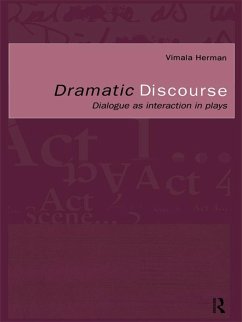 Dramatic Discourse (eBook, ePUB) - Herman, Vimala