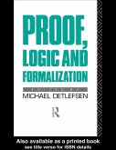 Proof, Logic and Formalization (eBook, ePUB)