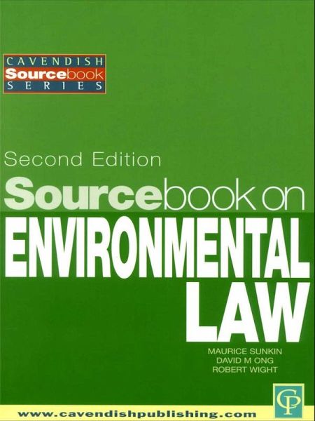 Sourcebook on Environmental Law (eBook, PDF) Sourcebook on Environmental Law (eBook, PDF)