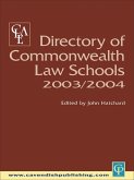 Directory of Commonwealth Law Schools 2003-2004 (eBook, ePUB)