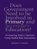 Does Government Need to be Involved in Primary and Secondary Education (eBook, ePUB)