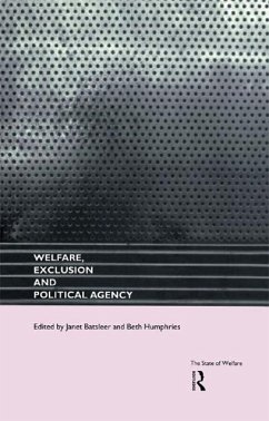 Welfare, Exclusion and Political Agency (eBook, ePUB)