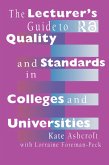 The Lecturer's Guide to Quality and Standards in Colleges and Universities (eBook, PDF)