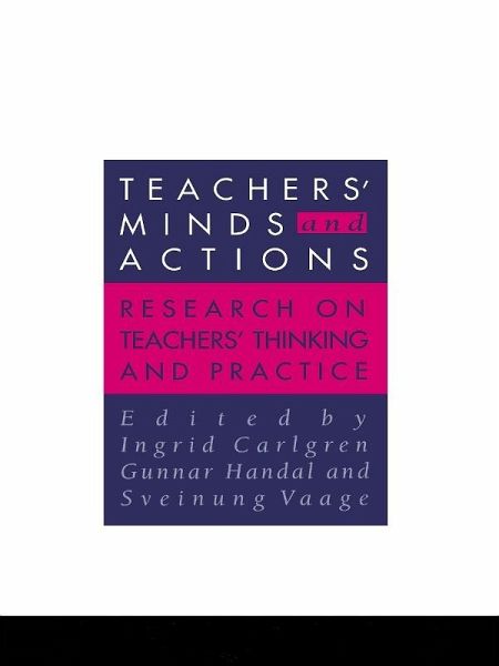 Teachers' Minds And Actions (eBook, ePUB)