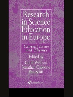 Research in science education in Europe (eBook, ePUB) - Welford, Geoff; Osborne, Jonathan; Scott, Phil