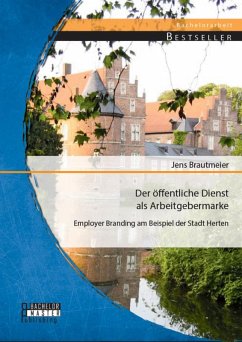 Cover Der öffentliche Dienst als Arbeitgebermarke: Employer Branding am Beispiel der Stadt Herten (eBook, PDF)