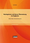 Neologismen und deren Übersetzung ins Englische: Walter Moers' Zamonien-Romane (eBook, PDF)