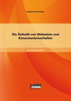 Cover Die Ästhetik von Webseiten und Konsumentenverhalten (eBook, PDF)