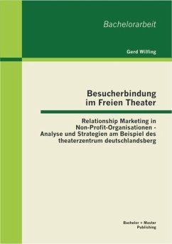 Cover Besucherbindung im Freien Theater: Relationship Marketing in Non-Profit-Organisationen - Analyse und Strategien am Beispiel des theaterzentrum deutschlandsberg (eBook, PDF)