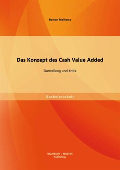 Das Konzept des Cash Value Added: Darstellung und Kritik (eBook, PDF) - Malhotra, Raman